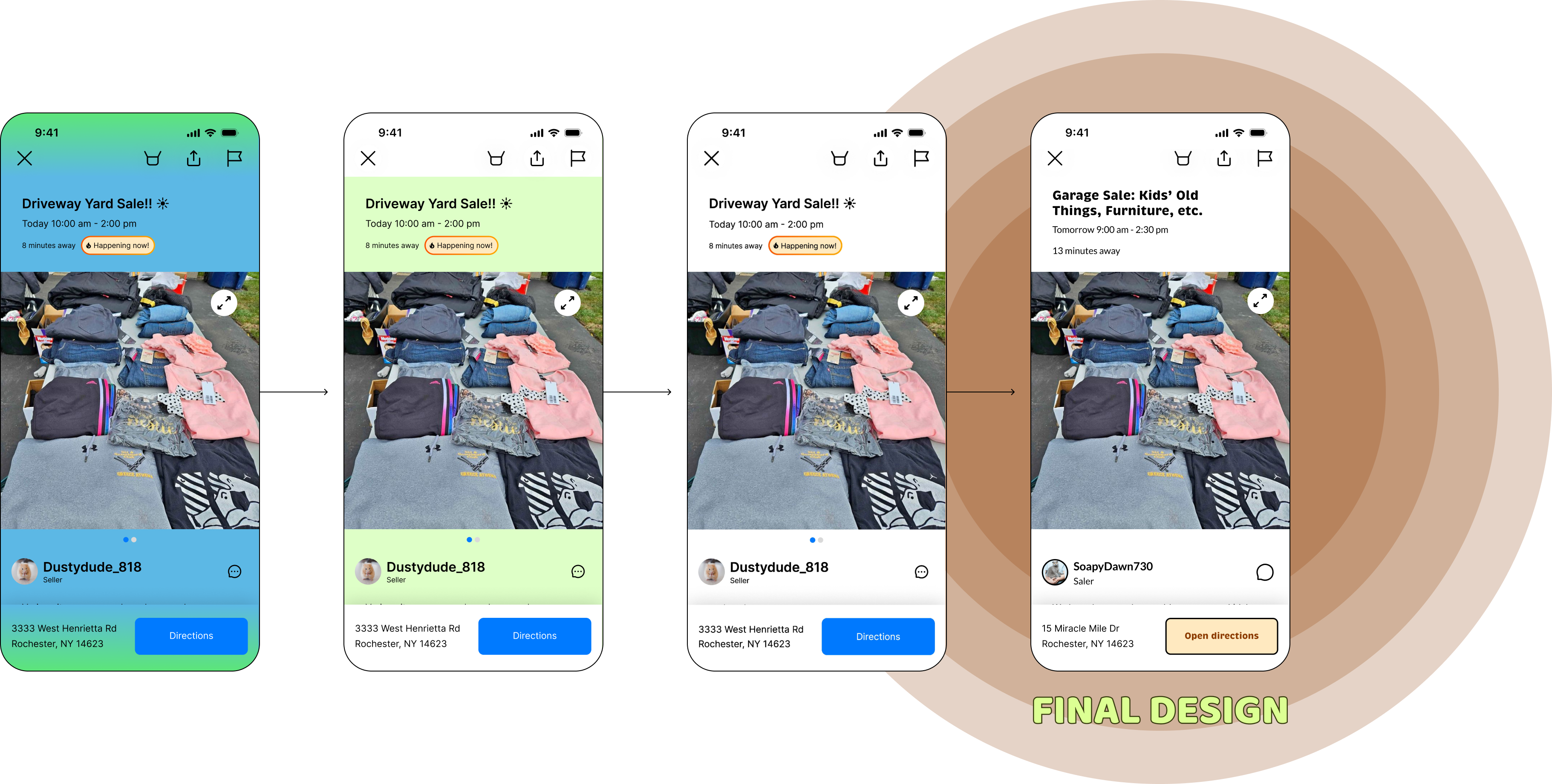 Visual Designs- Yard Sale